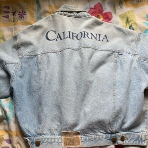 light wash denim jacket